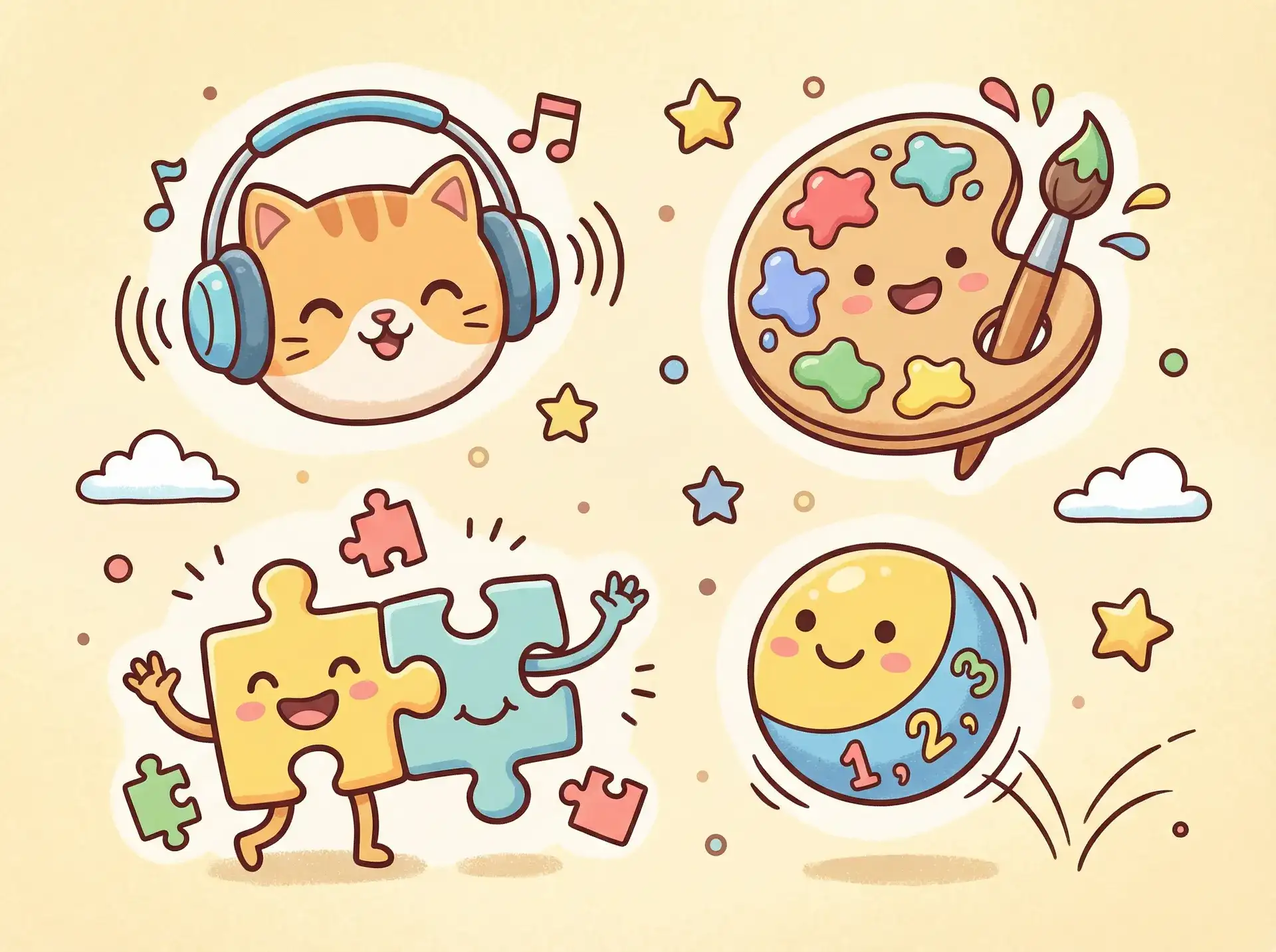 小朋友的手工作品 - 鬼乡下载 益智创作